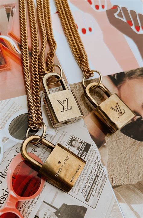 louis vuitton padlock necklace cheap|louis vuitton letter necklace.